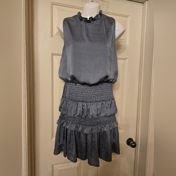 She + Sky Backless Gray Dress. Size Medium. Perfect Condition. - Picture 2 of 4